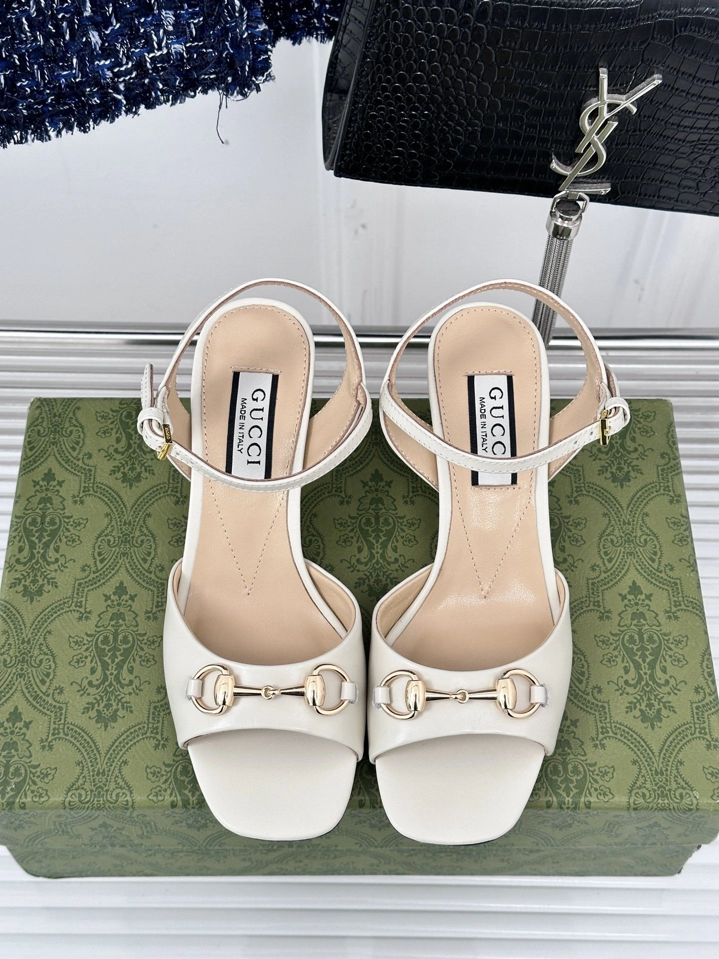 COCO-- 771603 C9D00 9022 Calfskin Heel height 5.5cm item:D-X02A1012